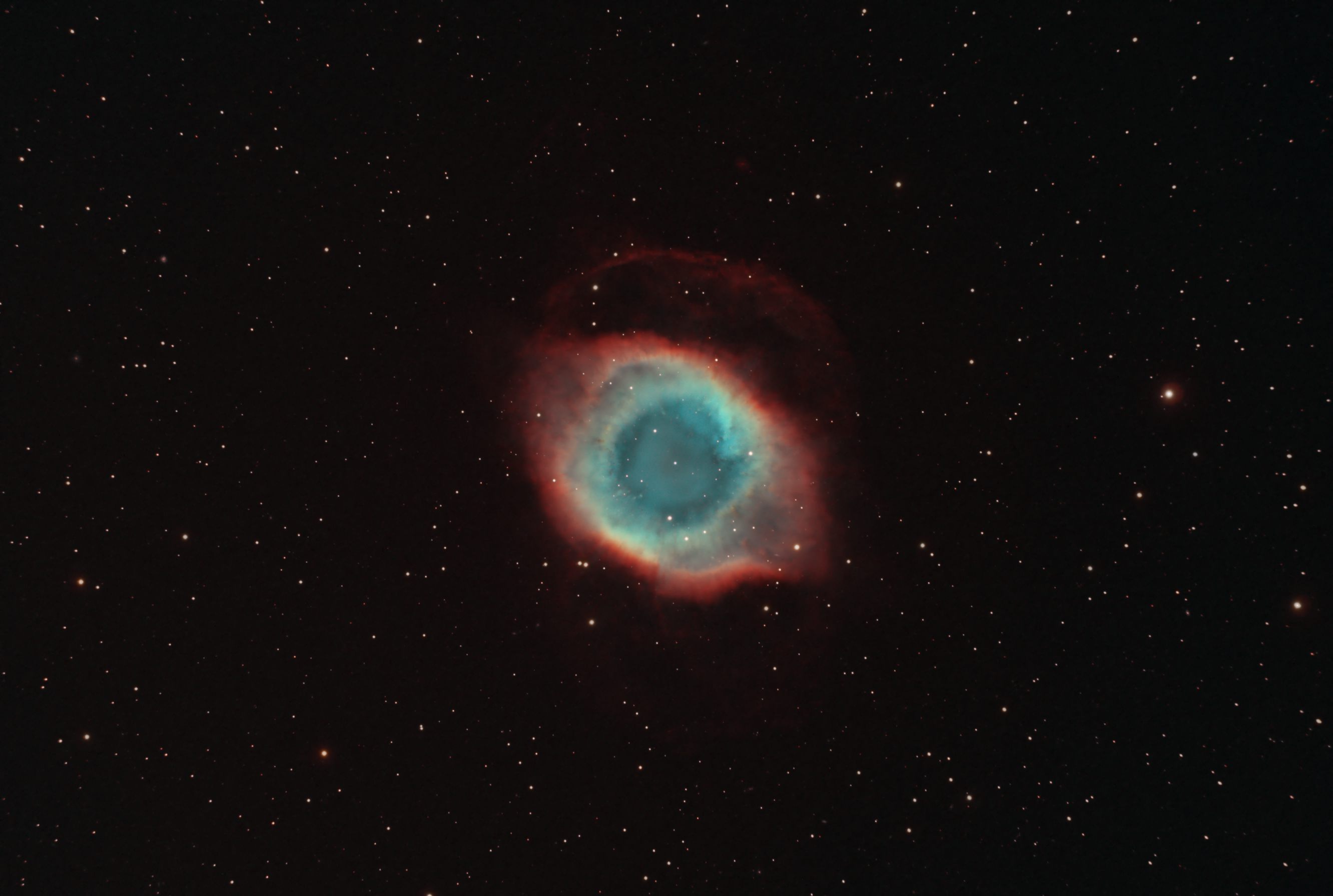 NGC7293 HaOiiiSii Es127 Zwo2600 021924